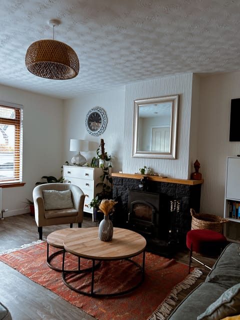 Living Room - Wood Fire