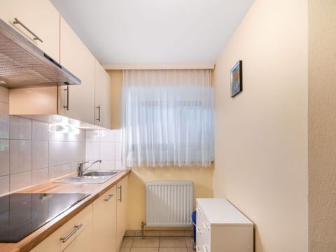 Interior Design, Flooring, Ceiling, Floor, Room, Apartment, Major Appliance, Cabinetry, Kitchen Appliance, Countertop