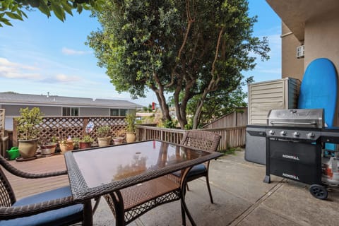 Private Patio with BBQ Grill