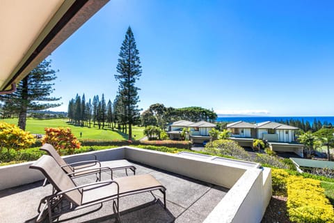 Start your day with ocean views and island breezes—your private lanai is the perfect place to unwind    