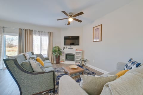 Concord Vacation Rental | 3BR | 2.5BA | Stairs Required | 1,320 Sq Ft