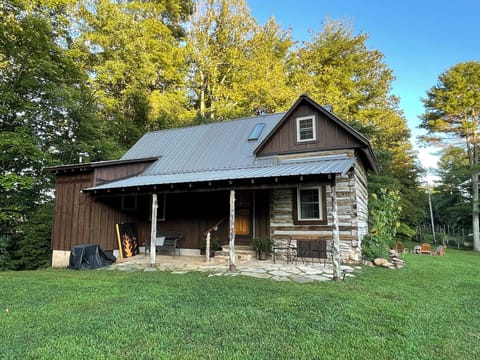Front porch of cabin
