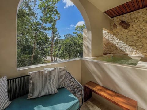 Master Bedroom Private Terrace with Plunge Pool