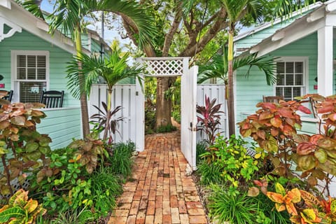 Enter the gate to your slice of paradise.