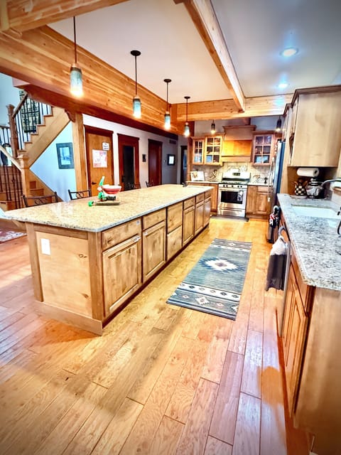 Our open floorplan is ideal for large groups and families