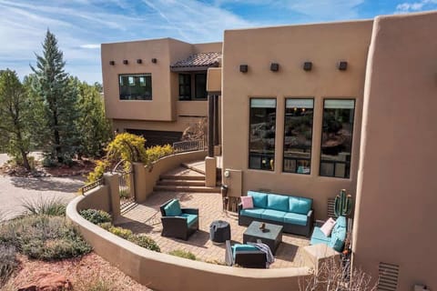 Beautiful sunny outdoor area