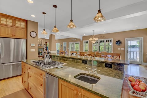 Experience culinary delight with plenty of storage and modern features.