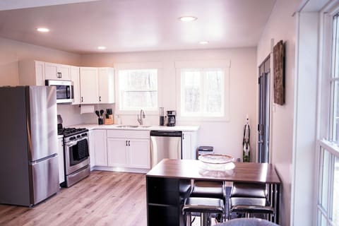 A full kitchen to provide you the full at-home experience while away from home.
