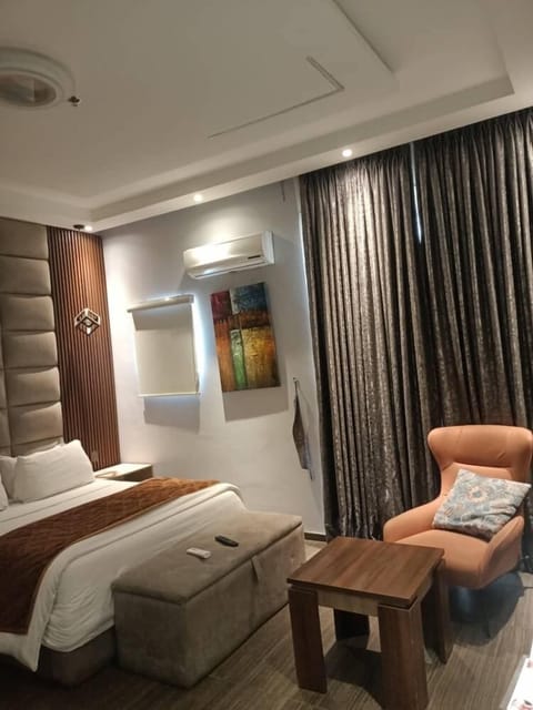 Deluxe Double Room, Balcony, City View | Desk, laptop workspace, free WiFi