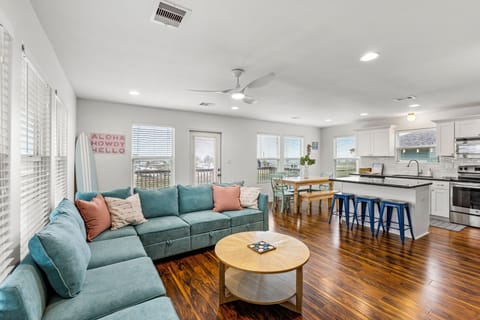 Spacious and comfortable open floor plan 