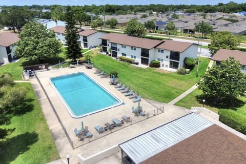 Luxury condo with community pool access for guests!