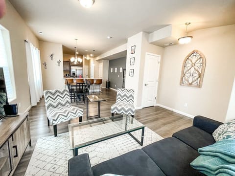 Enjoy a comfortable stay in this pet-friendly 2BR, 2.5BA end-unit townhome