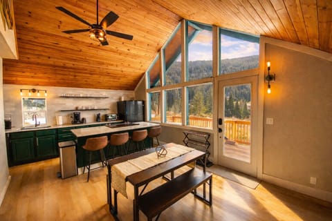 Newly renovated home offers a comfortable place to relax after a day on the slopes, hiking local trails, or exploring historic Main Street.