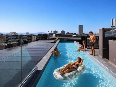 Rooftop pool
