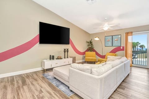 Living room with TV