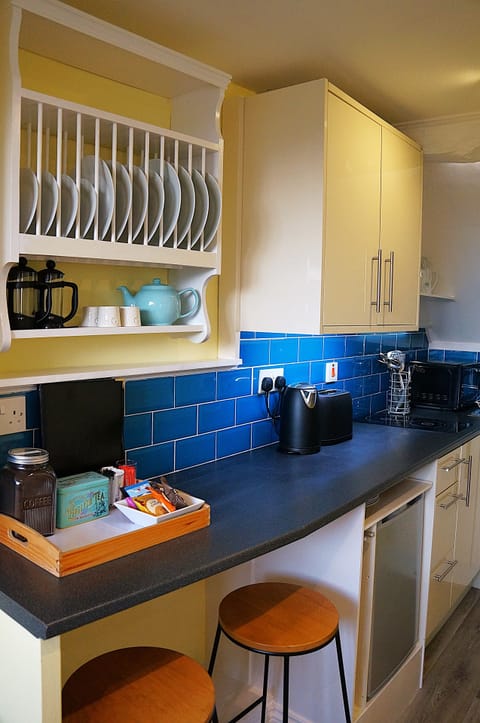 Family Apartment, River View | Private kitchen | Electric kettle