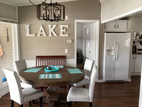 Beautiful dining area for up to six with spectacular views