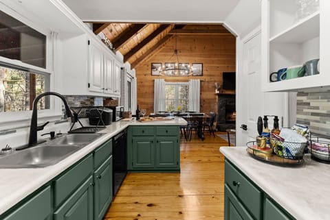 Fully stocked with essentials and charm—cook, sip, and gather with ease.