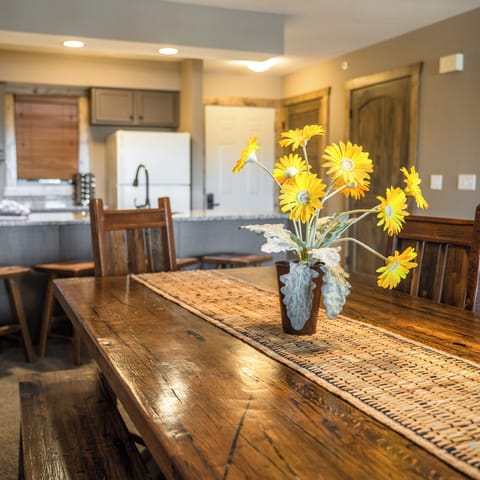 One Bedroom Unit Dining Area