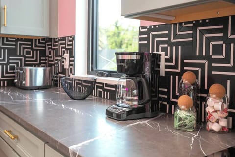 Local coffee and creamers and sweeteners provided!