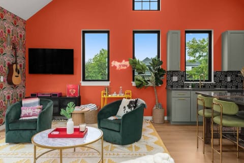 Open Concept Kitchen and Living Room