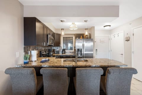 One Bedroom Unit Kitchen