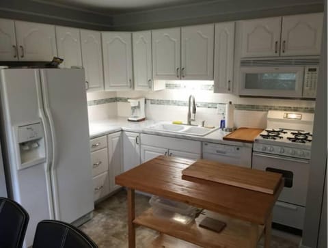 full stocked kitchen