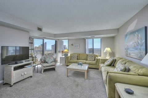Sink into these comfy sofas and enjoy a family movie night.