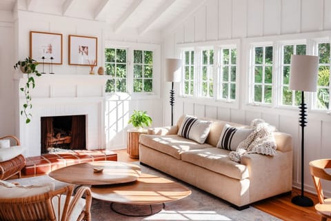 Living Room - TV & Fireplace