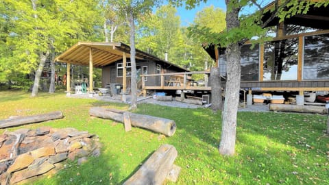 Cottage is on Left, Guest House on right is closed