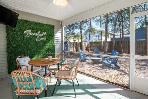 Seashell Cove in the woodlands at Oak Island