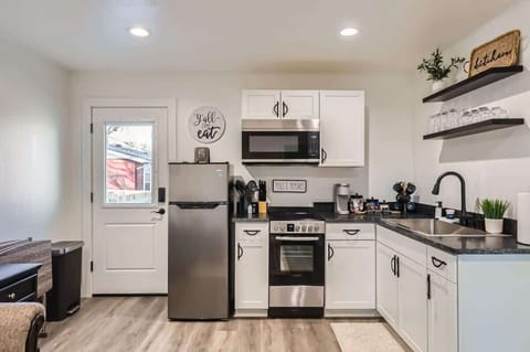 Enjoy a spacious, modern kitchen with everything you need for easy meal prep.