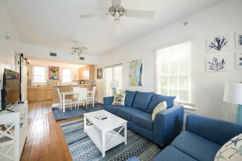 Poolside Suite Kitchen and Living Area