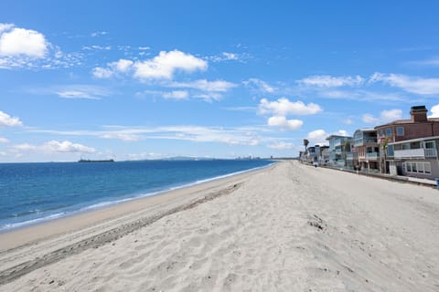 Beach side - in front of house 