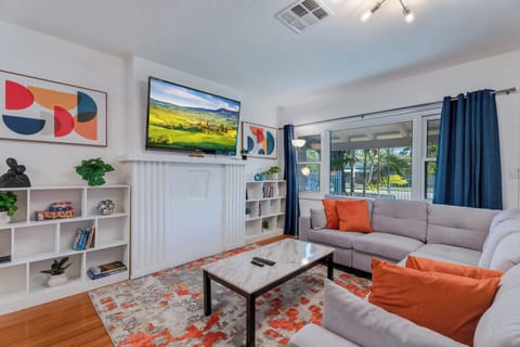 Cozy living room with ample seating
