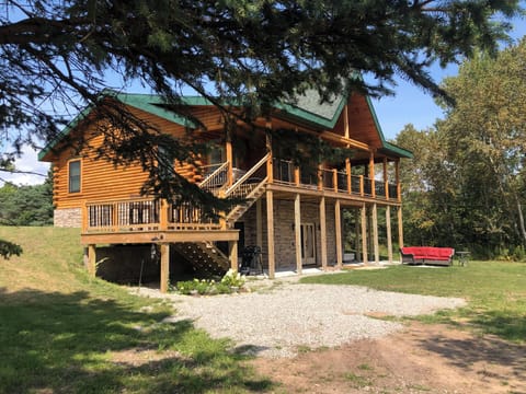 Backyard view facing north, parking access from 2nd entrance. 