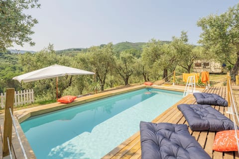 Seasonal outdoor pool