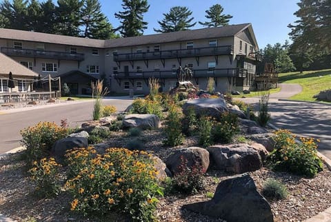 Arrive to a welcoming lodge framed by gardens and mountain air
