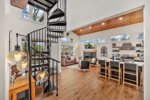 Open concept living area, perfect for family gatherings.