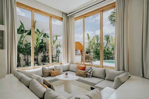 Deluxe Villa, 3 Bedrooms, Patio, Pool View | View from room