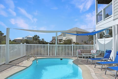 Private Pool with Beach View