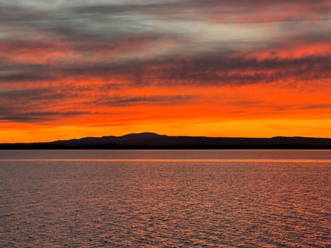Sunset from dock