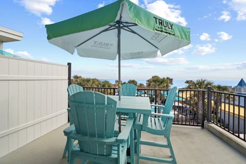 Balcony. Exact unit will be assigned upon arrival. Views, colors, and decor may vary.