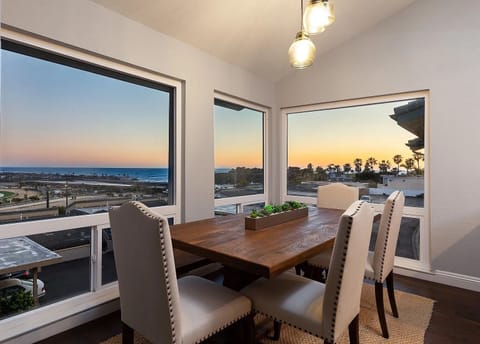 Dining area with stunning views