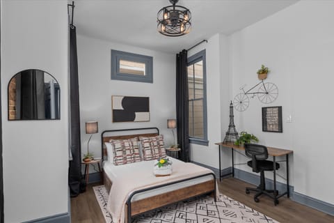 2nd floor studio with private living room