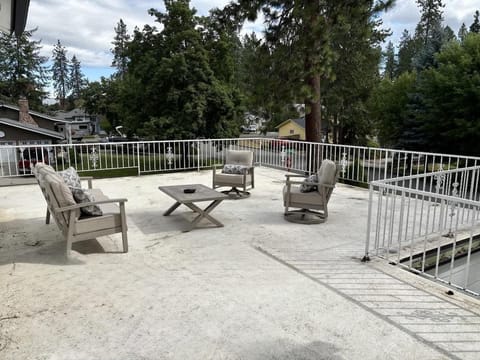 Rooftop deck accessible through the master bedroom or the hall doorway