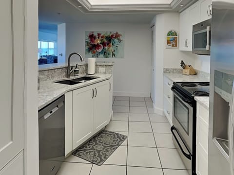 Fully Equipped Kitchen with Stainless Steel Appliances