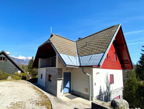 Property building with two parking places