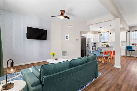 A cozy and modern living area where comfort meets style