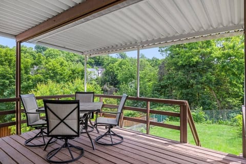 Beautiful outside seating area
